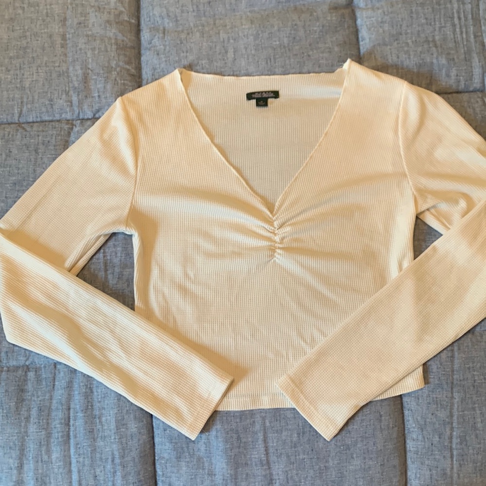 Vneck Crop Top